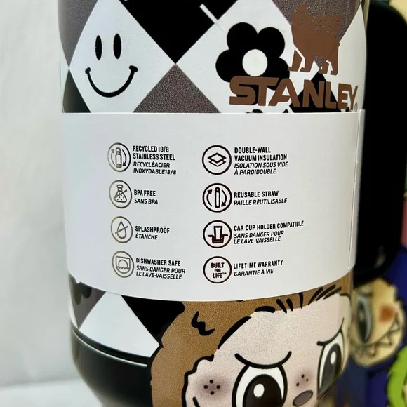 New Stanley Labubu 40 Ounce Quencher H2O Tumbler - Picture 4 of 10